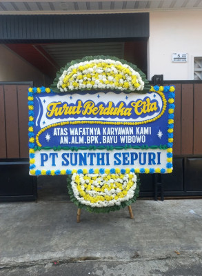Papan Bunga Duka di Badau