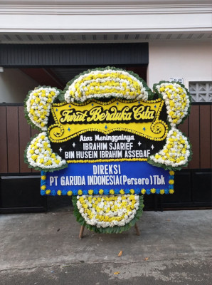 Papan Bunga Duka di Badau