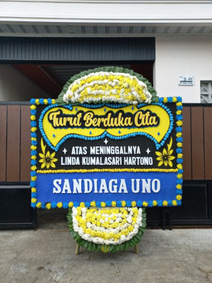 Papan Bunga Duka di Badau